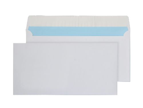 Blake Purely Environmental White Peel & Seal Wallet 110x220mm 110gsm Pack 500 Code FSC064