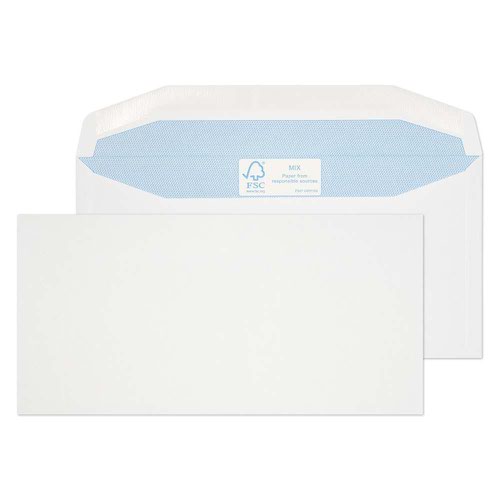 Blake Purely Environmental White Gummed Mailer 110 X220mm 90Gm2 Pack 1000 Code Fsc275 3P