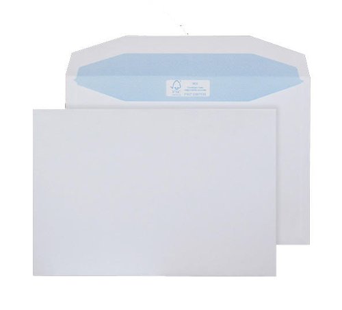 Blake Purely Environmental White Gummed Mailer 162X238mm 90Gm2 Pack 500 Code Fsc477 3P