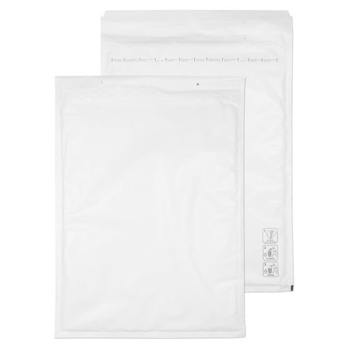 Blake Purely Packaging White Peel & Seal Padded Bu bble Pocket 300X430mm 90Gm2 Pack 50 Code J/6 3P