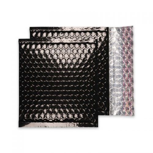 Blake Purely Packaging Oil Black Peel & Seal Padded Bubble Wallet 165x165 70Mu Pk100 Code MBB165