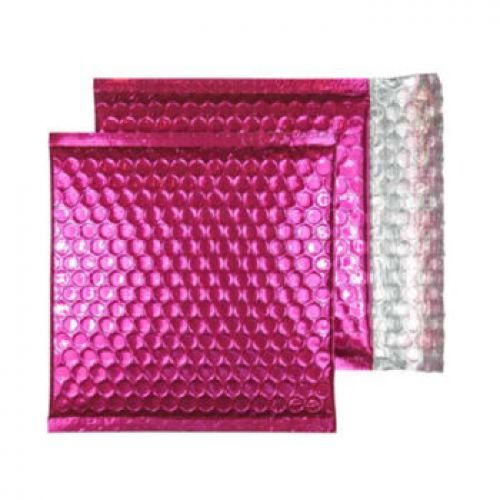 Blake Purely Packaging Pink Metallic Padded Peel and Seal CD 165x165mm 70µm (Pack 200) Code MBP165