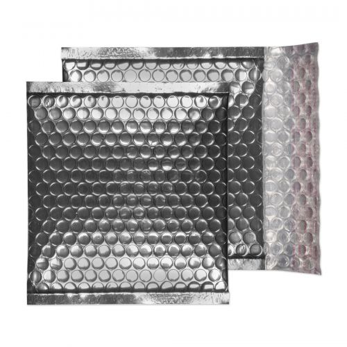Blake Purely Packaging Silver Metallic Padded Peel and Seal CD 165x165mm 70µm (Pack 200) Code MBS165