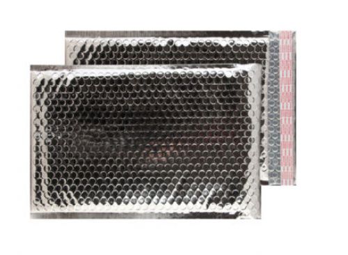 Blake Purely Packaging Silver Metallic Padded Peel and Seal C4+ 324x230mm 70µm (Pk 100) Code MBS324