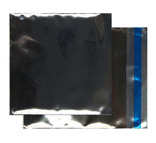 Blake Purely Packaging Metallic Foil Wallet Peel and Seal Silver 165x165mm 70µm (Pk 250) Code MF712
