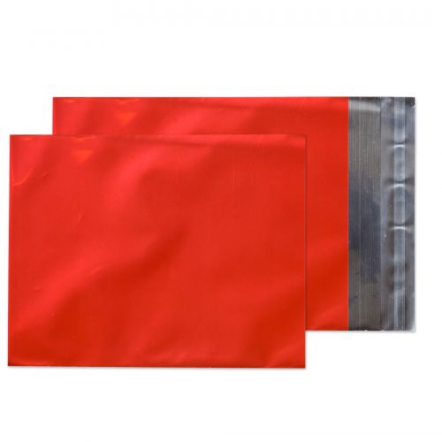 Blake Purely Packaging Metallic Foil Pocket Peel and Seal Red C4 324x229mm 70µm (Pk 250) Code MF906