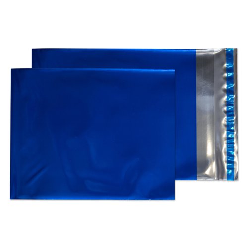 Blake Purely Packaging Metallic Foil Pocket Peel and Seal Blue C4 324x229mm 70µm (Pk 250) Code MF910