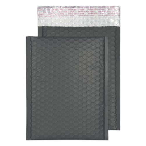 Blake Purely Packaging Graphite Grey Peel & Seal Pocket 250X180mm 70Mu Pack 100 Code Mtgg250 3P