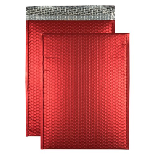 These snazzy matt metallic finish bubble envelopes provide ultimate design opportunities in protective mailings. (Please note all dimensions are internal)