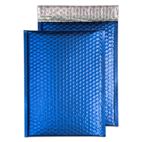 These snazzy matt metallic finish bubble envelopes provide ultimate design opportunities in protective mailings. (Please note all dimensions are internal)