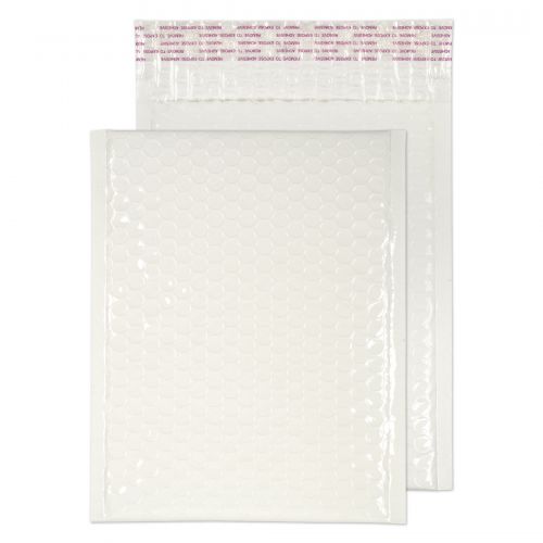 Blake Purely Packaging White Neon Gloss Peel & Sea l Pocket 250X180mm 70Mu Pack 100 Code Ngw250 3P