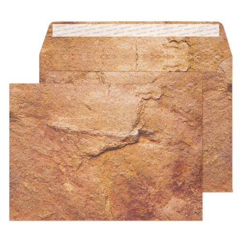 Blake Senses Yorkshire Sandstone Peel & Seal Wallet 162x229mm 135gsm Pack 125 Code NT355