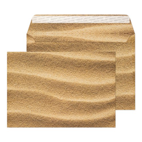 Blake Senses Sahara Sand Peel & Seal Wallet 162x229mm 135gsm Pack 125 Code NT360