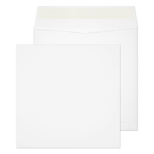 Blake Purely Packaging Ultra White Card Peel & Seal Card Wallet 220x220mm 210gsm Pack 250 Code OP720
