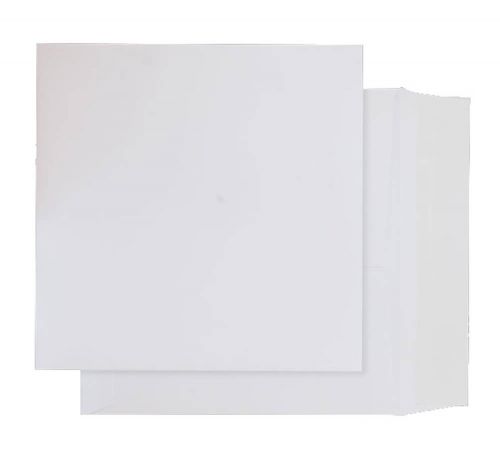 Blake Purely Packaging Ultra White Card Peel & Seal Card Wallet 240x240mm 210gsm Pack 125 Code OP730