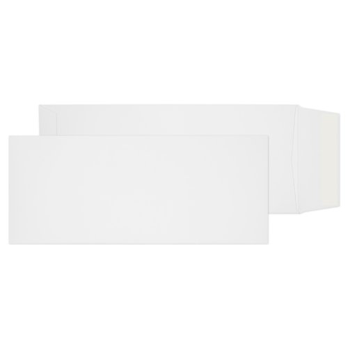 Blake Optima Ultra White Card Peel & Seal Card Pocket 305x127mm 210gsm Pack 250 Code OP740