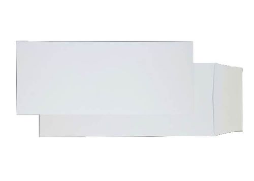 Blake Purely Packaging Ultra White Card Peel & Seal Card Pocket 305x127mm 210gsm Pack 250 Code OP740