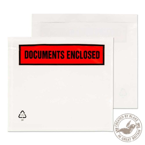 Blake Purely Packaging Wallet Peel and Seal Clear C7 111×123mm (Pack 250) Code PDE12/250