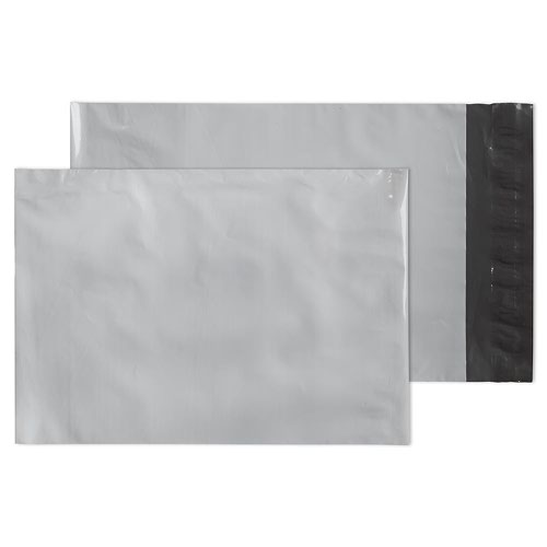 Blake Purely Packaging Polypost Polythene Pocket Envelope Peel and Seal C5+ 238x165mm White (Pack 100)