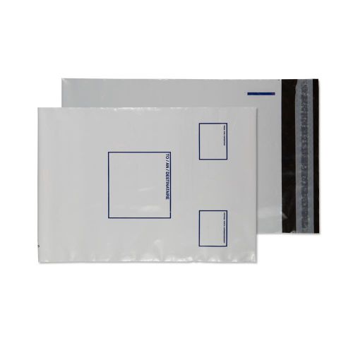 Blake Purely Packaging Polythene Pocket Peel and Seal White C5+ 238×162mm 70µm (Pk 1000) Code PE24/W