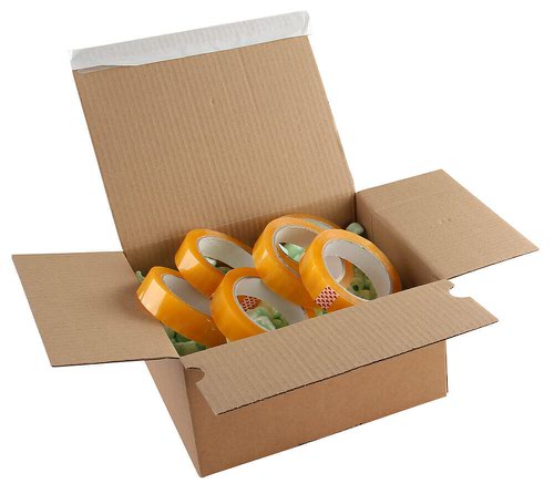 Blake Purely Packaging KRAFT Peel & Seal Postal Box 230x160mm 131 Pack 20 Code PEB30
