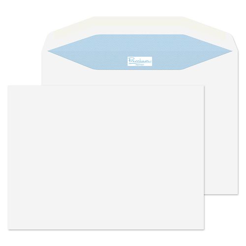 Blake Premium Postfast White Gummed Mailer 162X229mm 90Gm2 Pack 50 Code Pf70755 3P Blake Envelopes