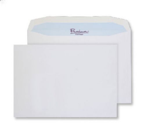 Blake Premium Postfast Mailing Wallet Gummed White C4 229x324mm 100gsm (Pack 250) Code PF709