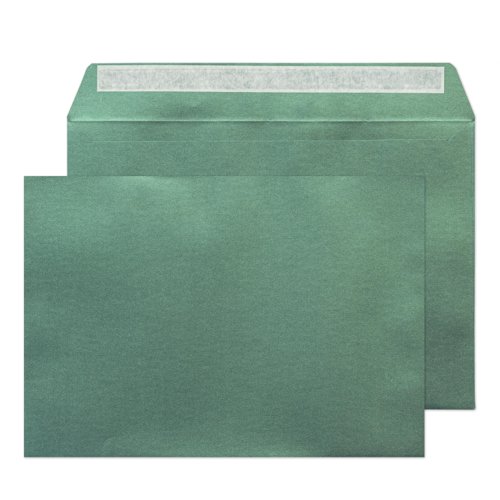 Blake Shine Forest Green Peel & Seal Wallet 229x324mm 120gsm Pack 125 Code PL434