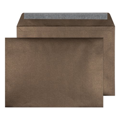 Blake Shine Antique Bronze Peel & Seal Wallet 229x324mm 120gsm Pack 125 Code PL435