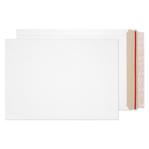 Blake Purely Packaging White Board Peel & Seal All Board Pocket 330x273mm 350gsm Pack 100 Code PPA12-RS