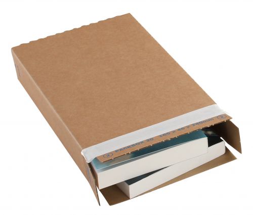Blake Purely Packaging Kraft Peel & Seal Carton Box 243X16X346mm 120 Pack 25 Code Ppb40 3P