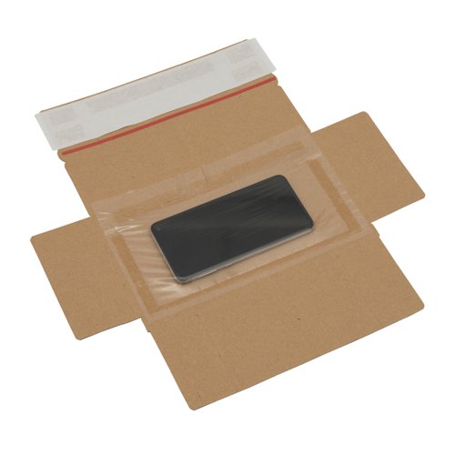 Blake Purely Packaging Kraft Peel & Seal Postal Box 235X122X20mm 120 Pack 25 Code Psb10 3P