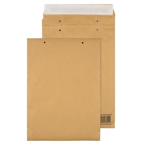 100% recycled, 100% recyclable and 100% paper construction, these are the most environmentally friendly padded envelope on the market to date. A ‘powerseal’ peel and seal strip guarantees strong closure. (Please note all dimensions are internal)