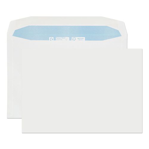 Blake Purely Environmental White Gummed Mailer 229X324mm 100Gm2 Pack 250 Code Rn040 3P