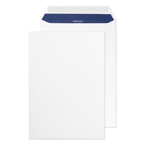 Blake Pure Premium Envelopes C4 Super White Wove Pocket Plain Peel and Seal 120gsm 324x229mm (Pack 250) - RP84891