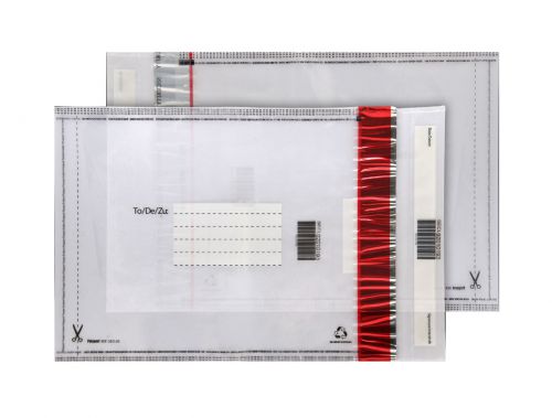 Blake Purely Packaging Polythene Pocket Peel and Seal Clear C4 320×240mm 70µm (Pack 500) Code SECL92