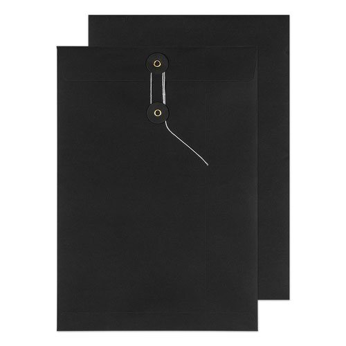 The string and washer envelope provides the perfect solution for reusing envelopes, the ease of sealing and unsealing could not be easier, making internal mailings that much easier. The unique aesthetic of the envelope provides a lasting impression.