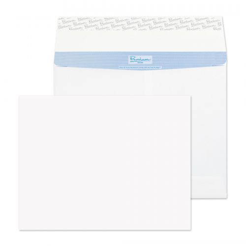 Blake Premium Secure Gusset Wallet Peel and Seal White C4 229x324x50mm 125gsm (Pack 100) Code TR7700