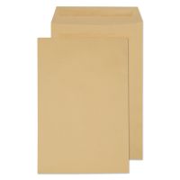 ValueX Pocket Envelope 381x254mm Recycled Self Seal Plain 90gsm 80% Recycled Manilla (Pack 250) - 12890