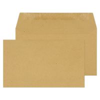 Blake Everyday Envelopes Manilla Wallet Plain Gummed 70gsm 89x152mm (Pack 1000) - 13770