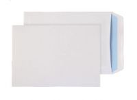 ValueX Pocket Envelope C5 Self Seal Plain 90gsm White (Pack 25) - 13893/25 PR
