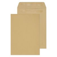 ValueX Pocket Envelope C5 Self Seal Plain 115gsm 80% Recycled Manilla (Pack 500) - 14899