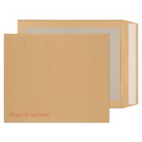 Blake Purely Packaging Manilla Peel & Seal Board Back Pocket 318X267mm 120Gm2 Pack 125 Code 14935 3P