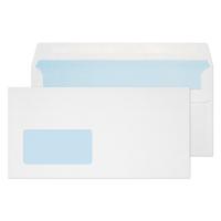 Blake Purely Everyday White Window Self Seal Wallet 121x235mm 90gsm Pack 1000 Code 16884 3P