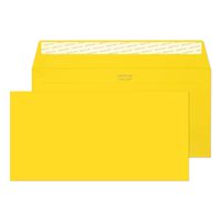 Blake Creative Colour Banana Yellow Peel & Seal Wallet 114X229mm 120Gm2 Pack 500 Code 203 3P