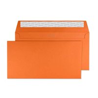 Blake Creative Colour Marmalade Orange Peel & Seal Wallet 114X229mm 120Gm2 Pack 500 Code 228 3P
