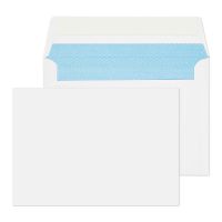 Blake Everyday Envelopes C6 Bright White Wallet Plain Peel and Seal 120gsm 114x162mm (Pack 500) - 24882PS