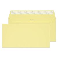 Blake Creative Colour Lemon Yellow Peel & Seal Wallet 114X229mm 120Gm2 Pack 25 Code 25216 3P