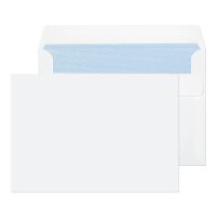 ValueX Wallet Envelope C6 Self Seal Plain 90gsm White (Pack 1000) - 2602