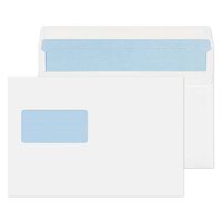 Blake Purely Everyday White Window Self Seal Wallet 162X238mm 90Gm2 Pack 500 Code 2809 3P